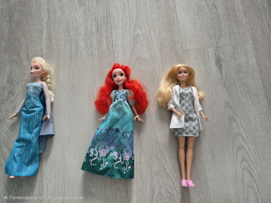 Кукли барби, Ариел, Елза и Анна