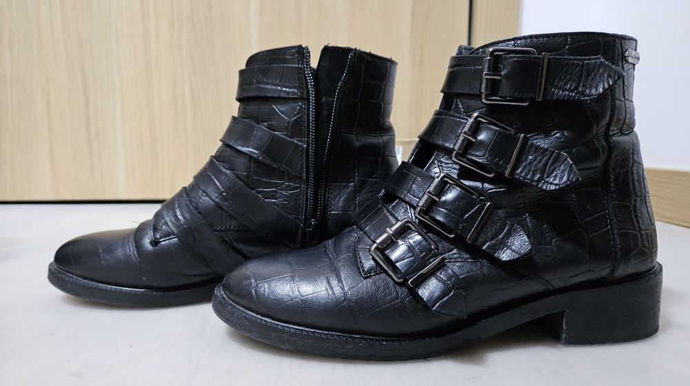 Ghete dama piele Pepe Jeans, NOI, marime 37, 700 in magazin