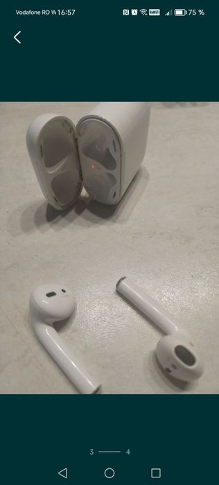 Căști I Phone  stare bună cablu încărcare