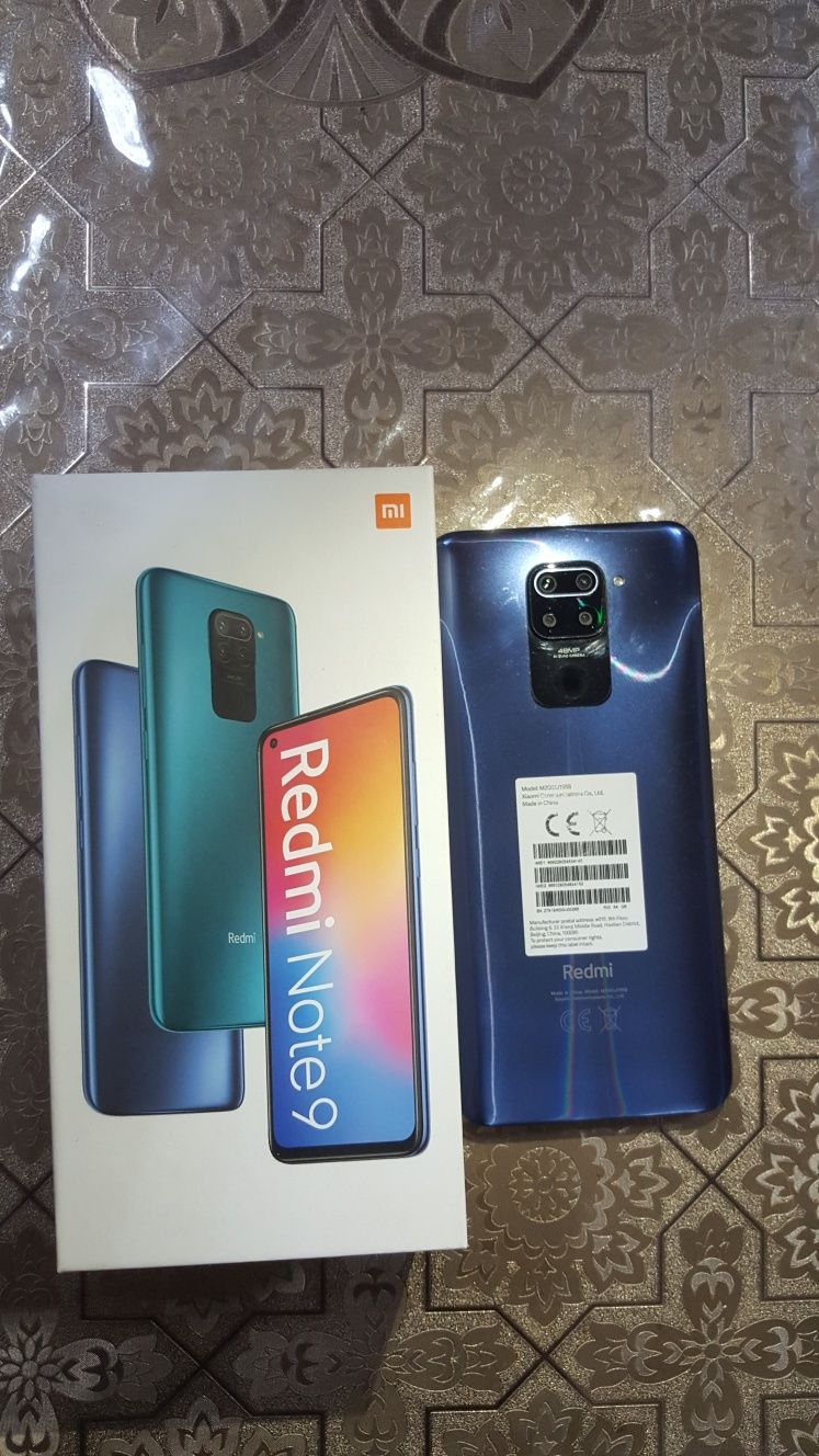 Redmi Note 9 yangiday  arzon  narxda sotiladi