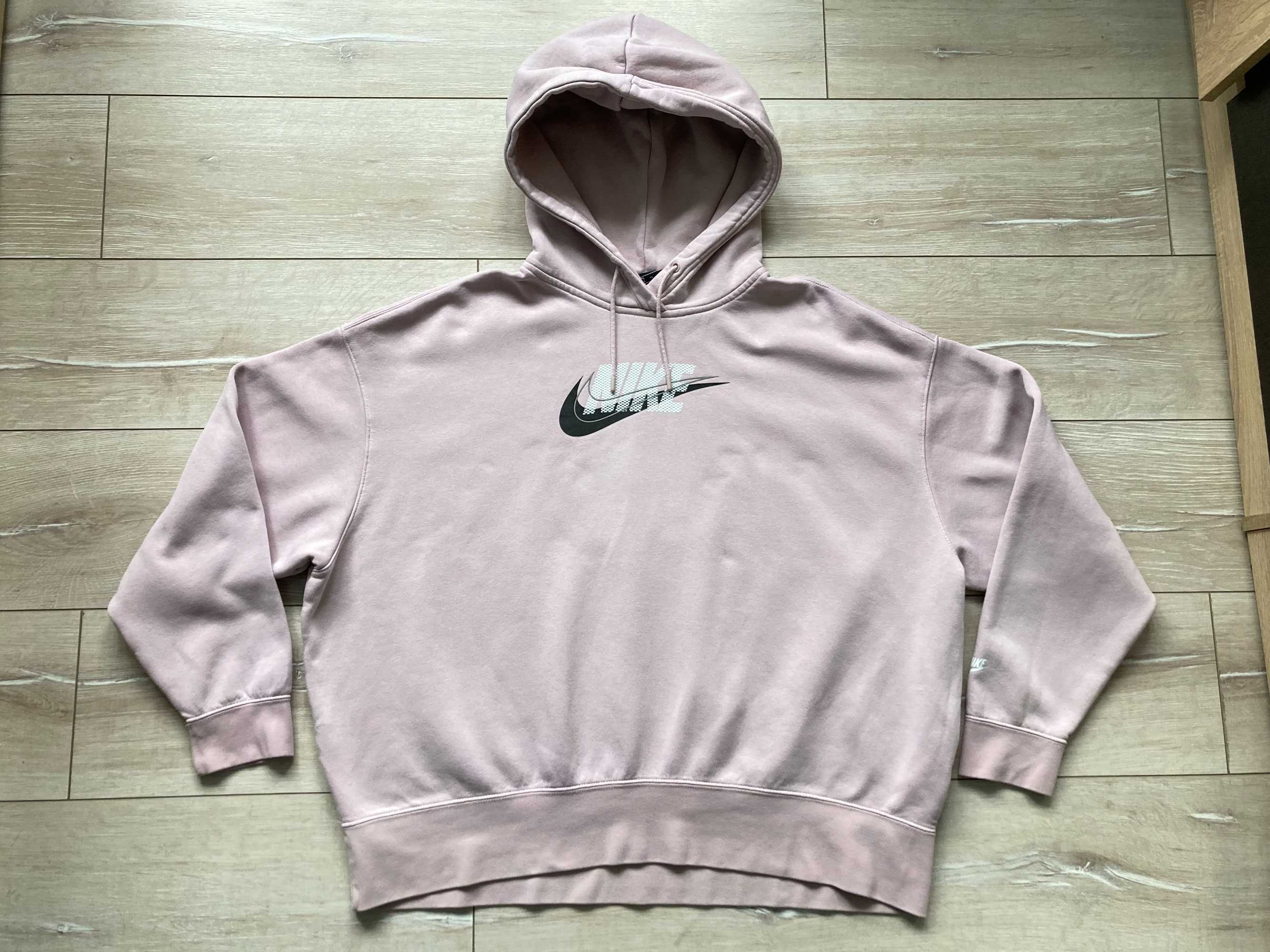 Найк Nike Dusty Pink fleece hoody женски суичър суитчър размер XL