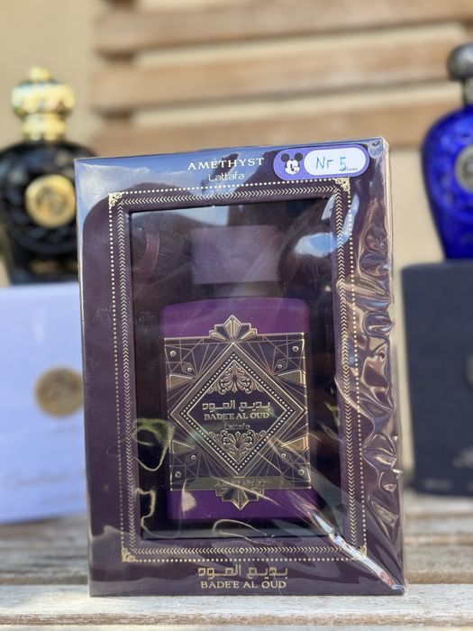 Parfum unisex Lattafa Bade’e Al Oud Amethyst – apă de parfum, 100 ml