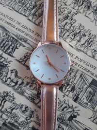 Ceas de mână LBVYR de damă auriu roz, cadran mare, nou, original
