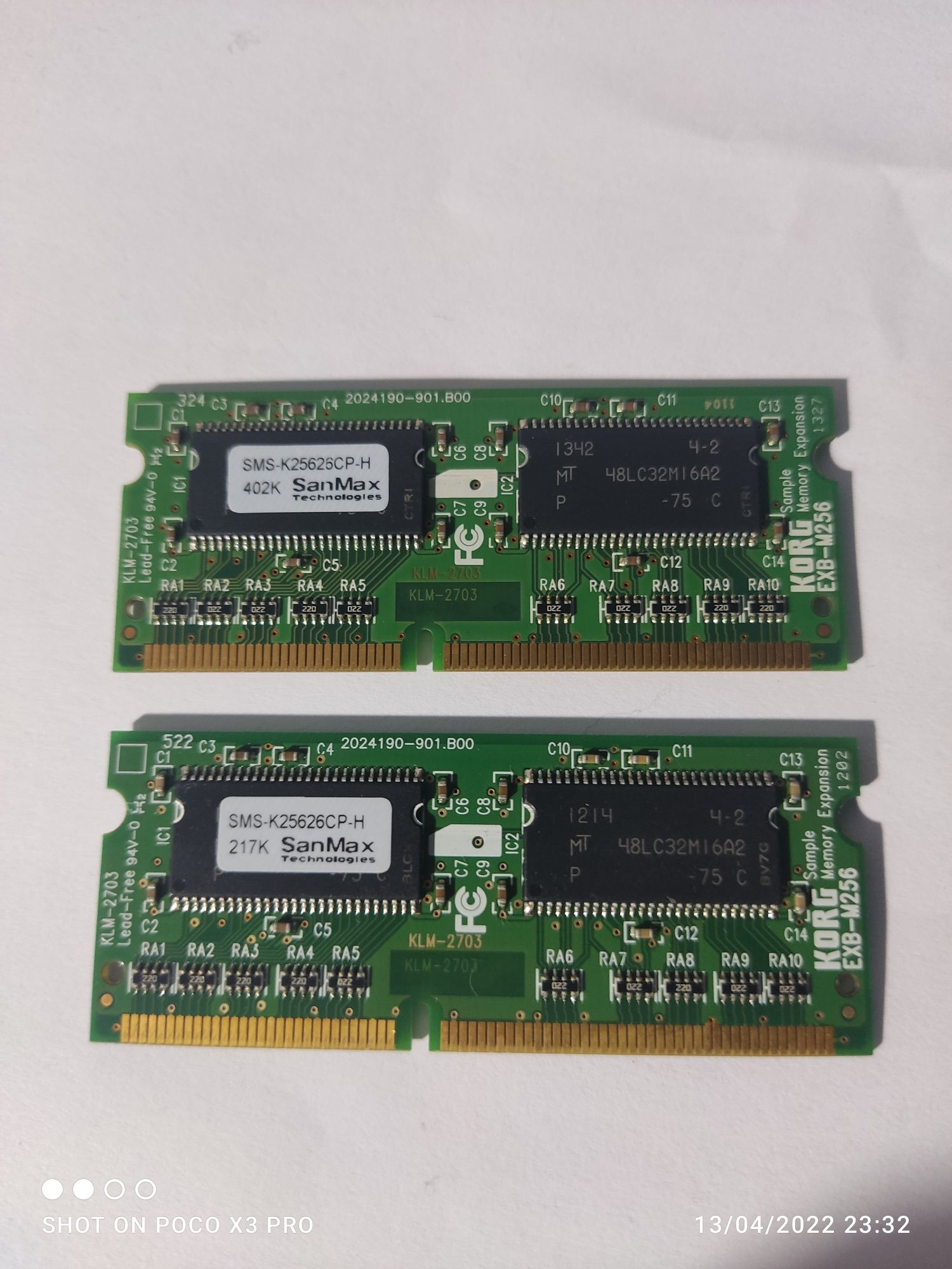 Memoria RAM 256 Korg Pa3, Pa2, M3