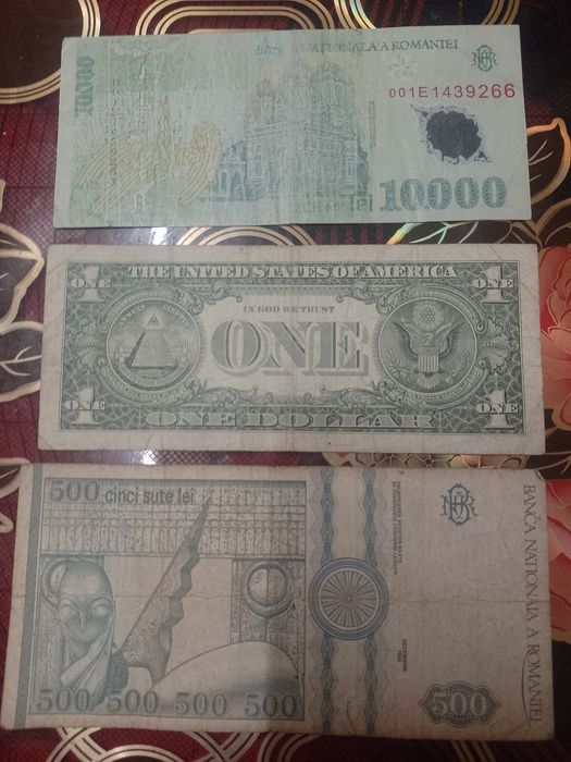 Bancnota 500lei. Constantin Brâncuși