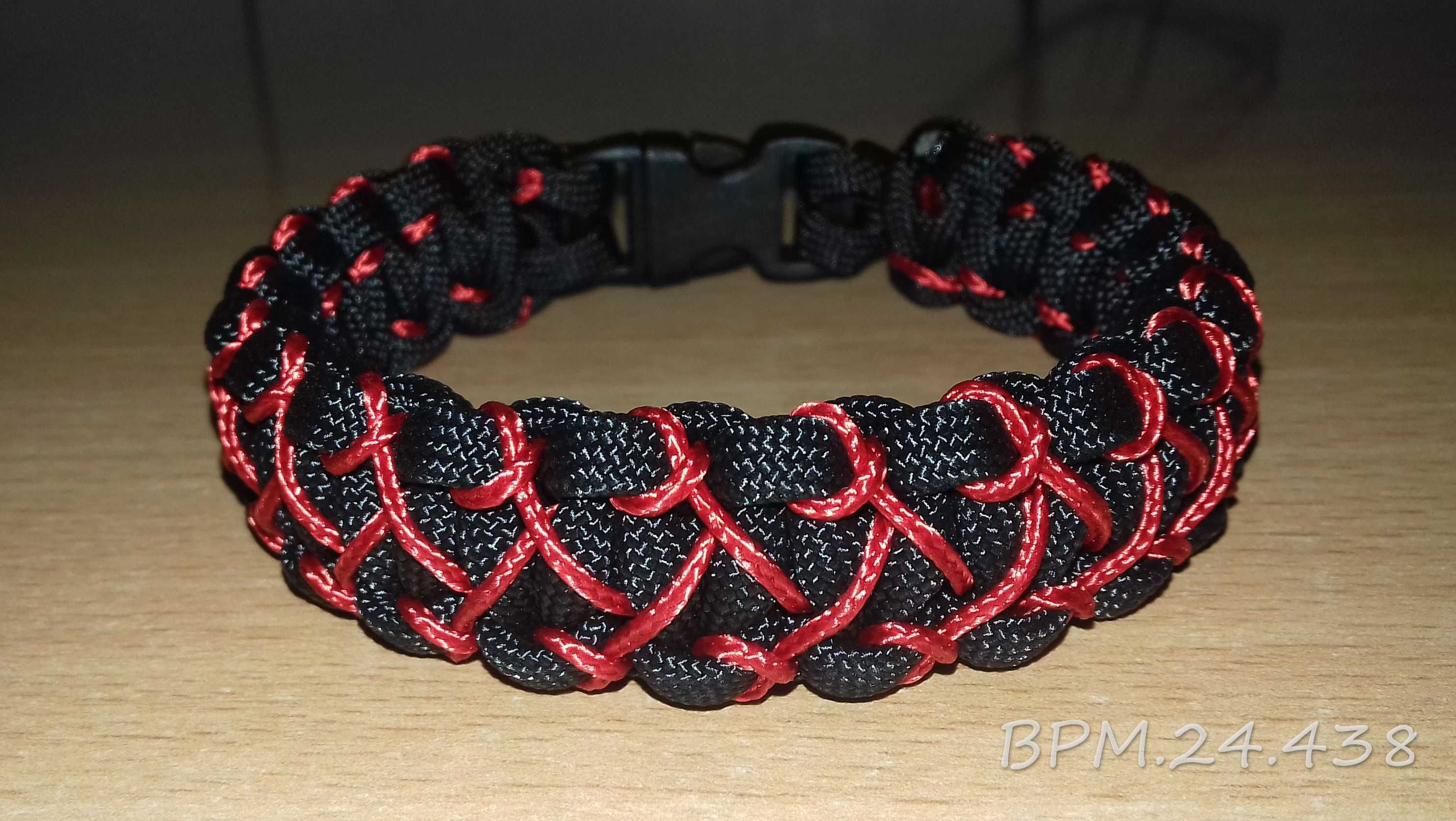 Brățară paracord USA "stitched"