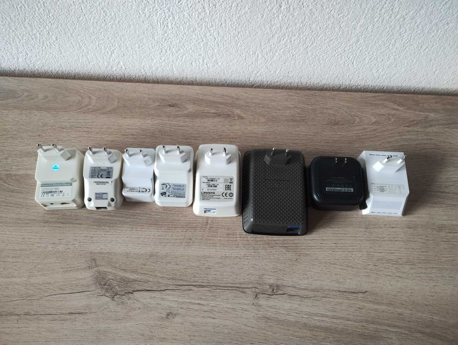 Mix power line wi-fi repeater