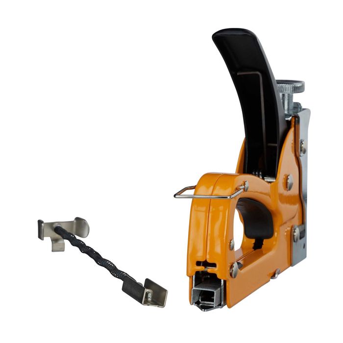 Capsator manual profesional cu 500 capse tip 53/8 mm forta reglabila