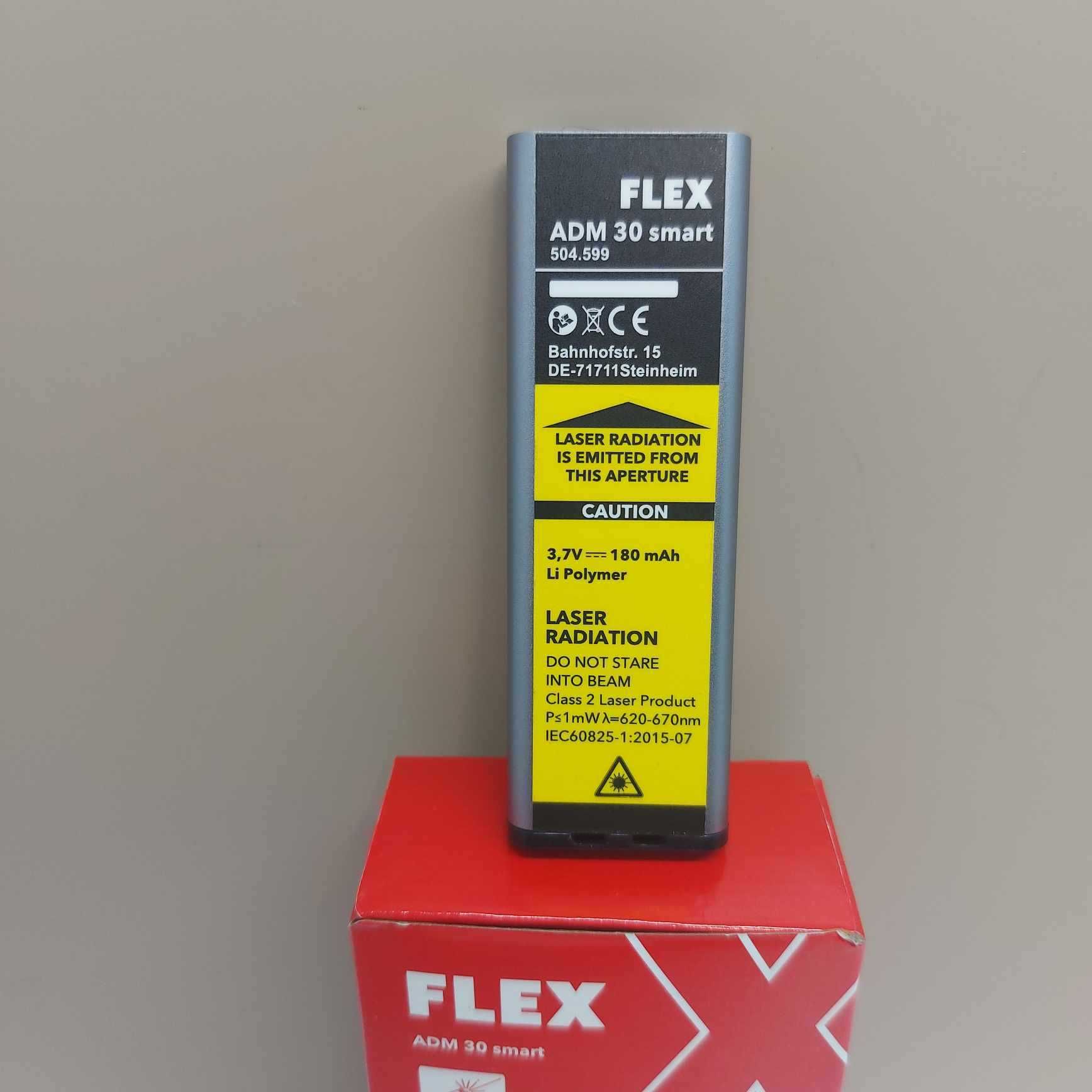 Лазерна ролетка FLEX ADM 30 smart обхват 30м