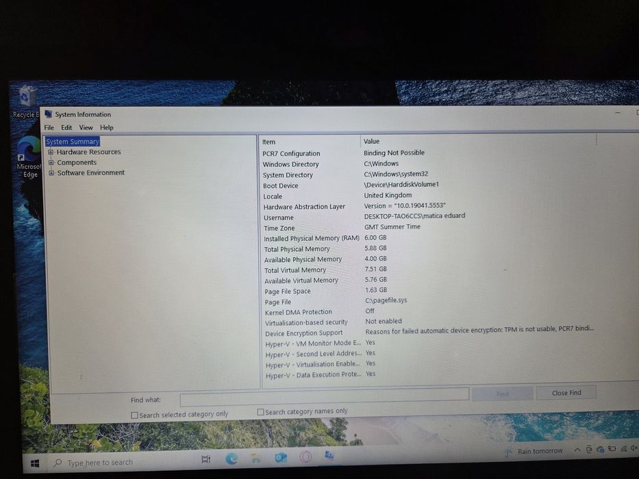 Laptop Acer office