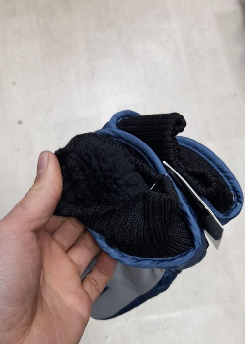 Мужские спортивные лыжные термо перчатки..