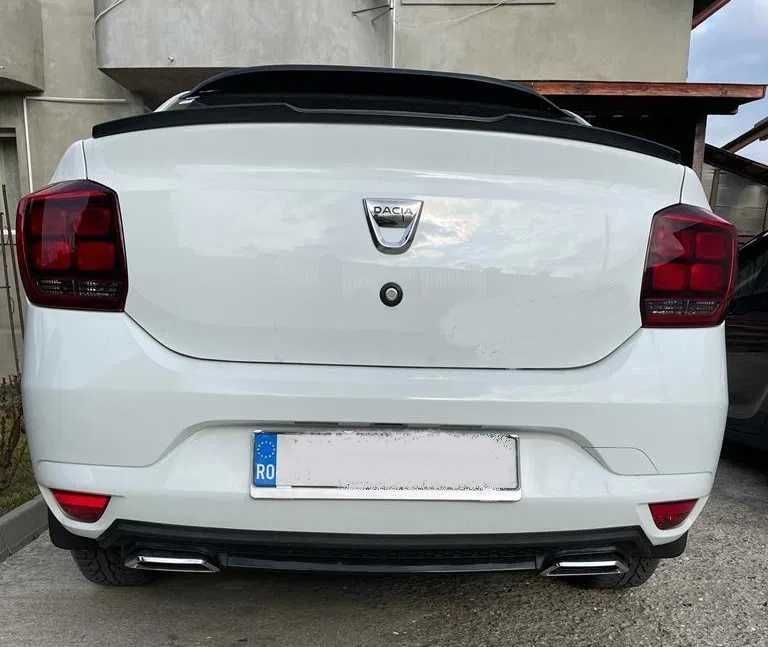 Ornament Difuzor pentru bara spate adaptabil pentru Dacia Logan 2