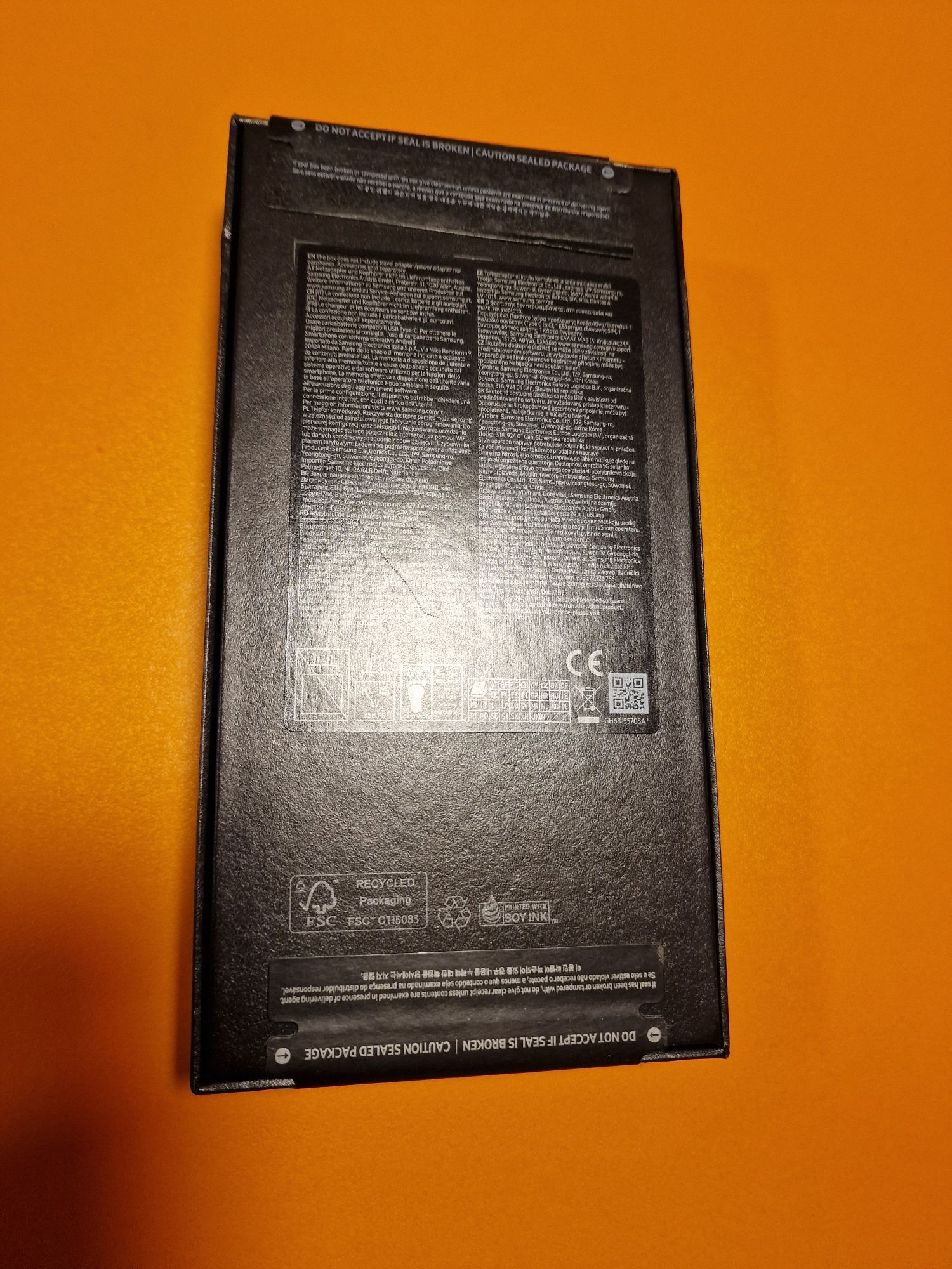 Samsung S24 Ultra 5G 512gb open box  Titanium Yellow factura neactivat