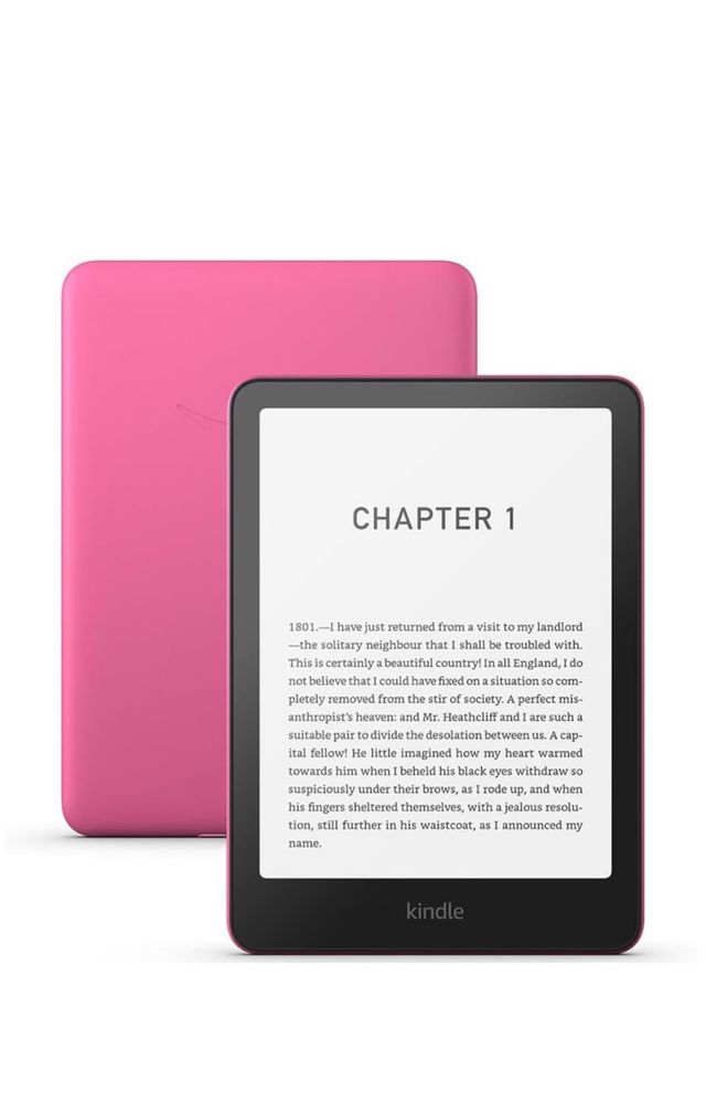 Електронен четец Kindle - Paperwhite 2024, 7'', 16GB, Raspberry