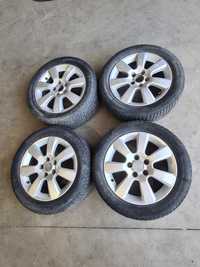 Jante aliaj si anvelope pe 16" opel astra h an 2007 et41 6.6Jx16