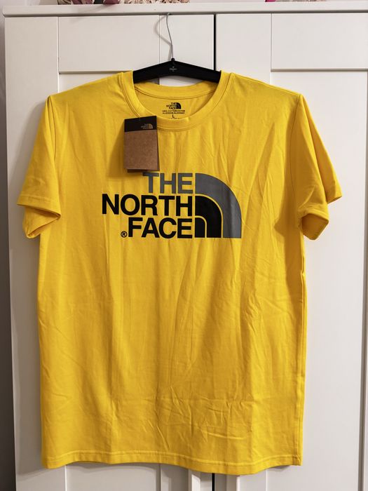 Tricou the north face galben L