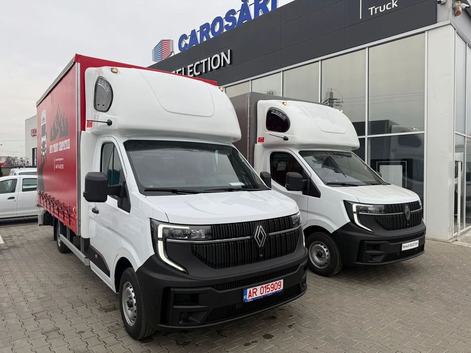 Renault Master L3 dCi cu prelata 10 europaleti si lift Model 2025 L3 dCi cu prelata 10 ewp si lift