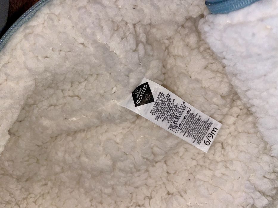 Combinezon iarna Tex bebelusi 6-9 luni bleu