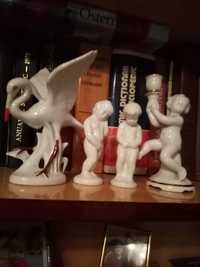 Ansamblu statuar ocrotitor familiei înger binecuvantat lumânare barza