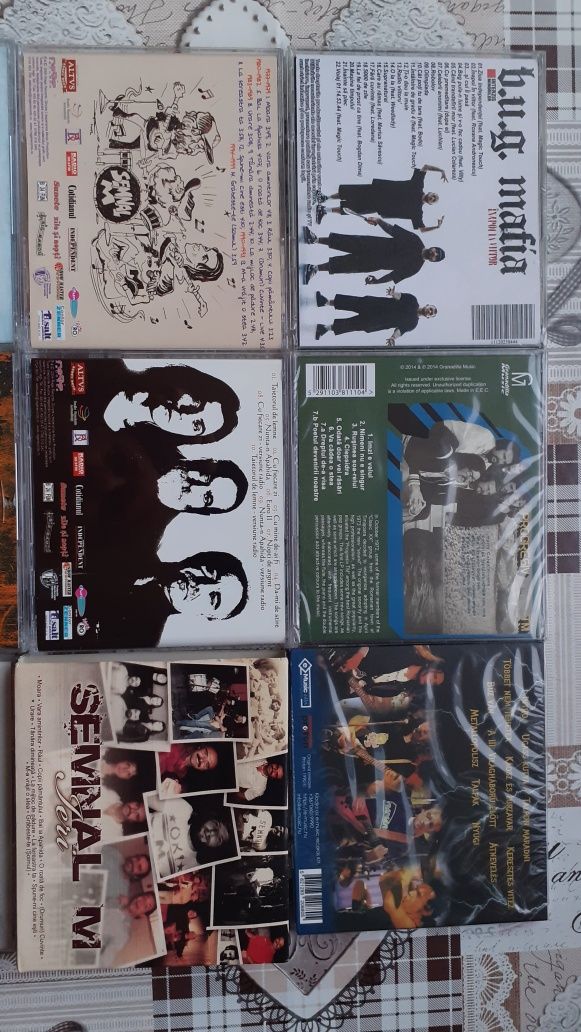 CD audio originale Bug Mafia Semnal M Progresiv Tm Mystique Moby Dick