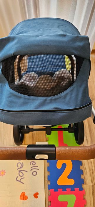 Cybex Balios S LUX+Кош-БЕЗУПРЕЧНА+зимно чувалче+дъждобран+комарник