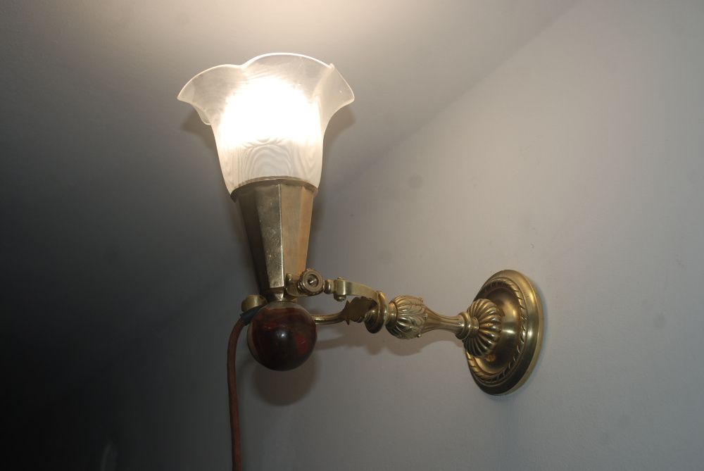 Vand lampa veche de birou /aplica ART NOUVEAU deosebita