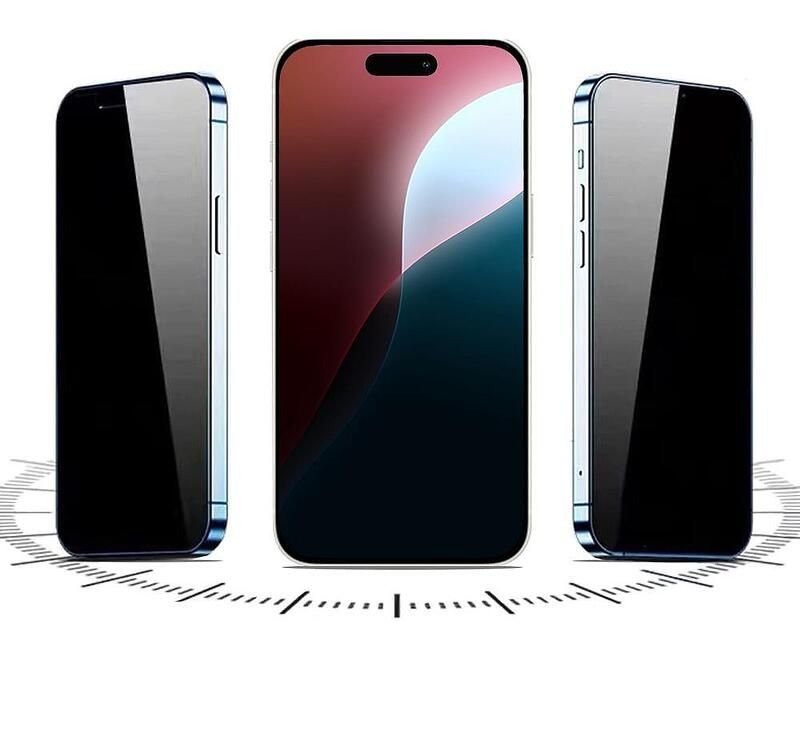 Privacy 5D Стъклен протектор за Дисплей за Apple iPhone 16 /16 Pro Max