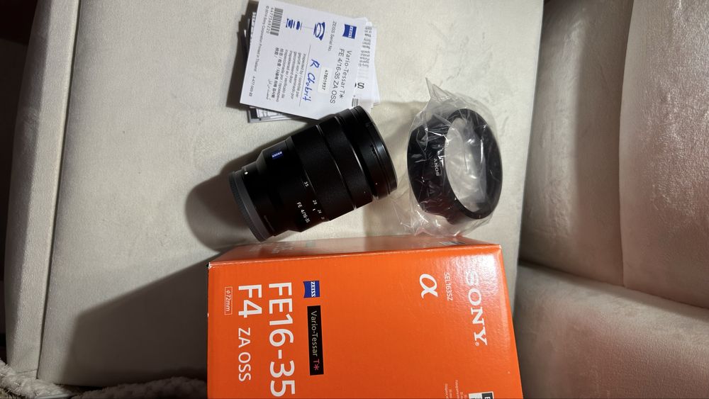 Obiectiv Sony 16-35mm F4 montura FE