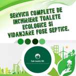 Inchiriere toalete ecologice , servicii vidanjare si dezinfectare.