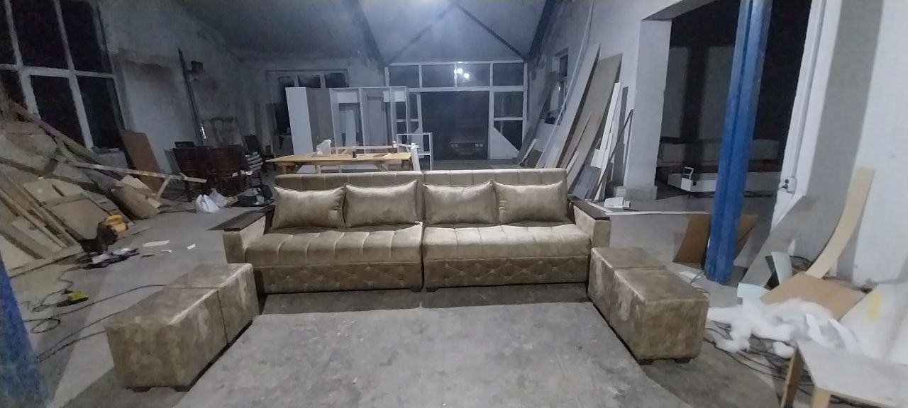 Реставрация и перетяжка мягкой мебели