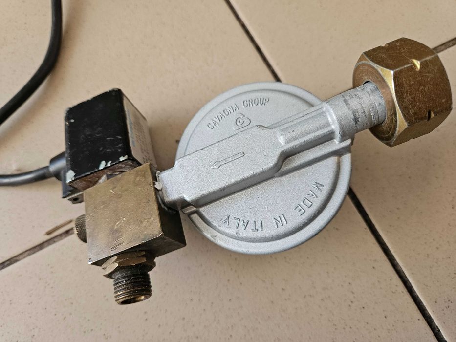 Cavagna rulota valva 12V camping electric ceas gaz regulator 30 mBar