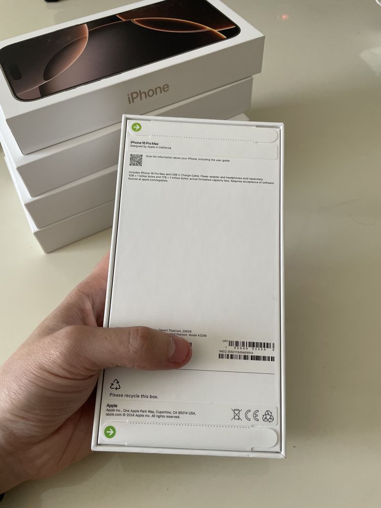 Iphone 16 pro max 256gb