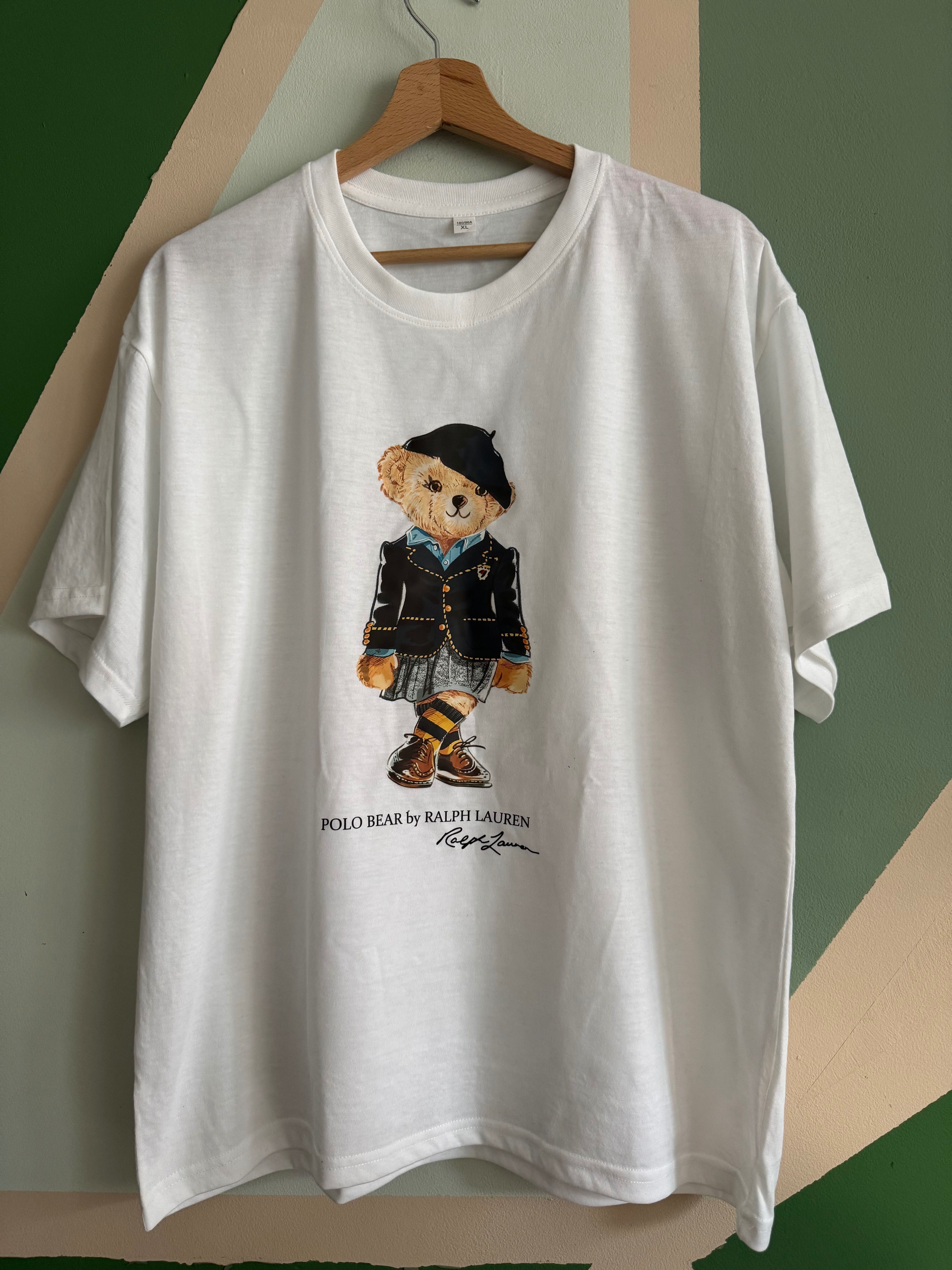 Тениска, унисекс, Бяла и черна