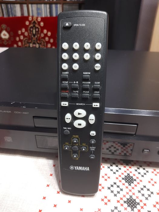 Yamaha CDX 497, CD Player MP3, telecomanda originala
