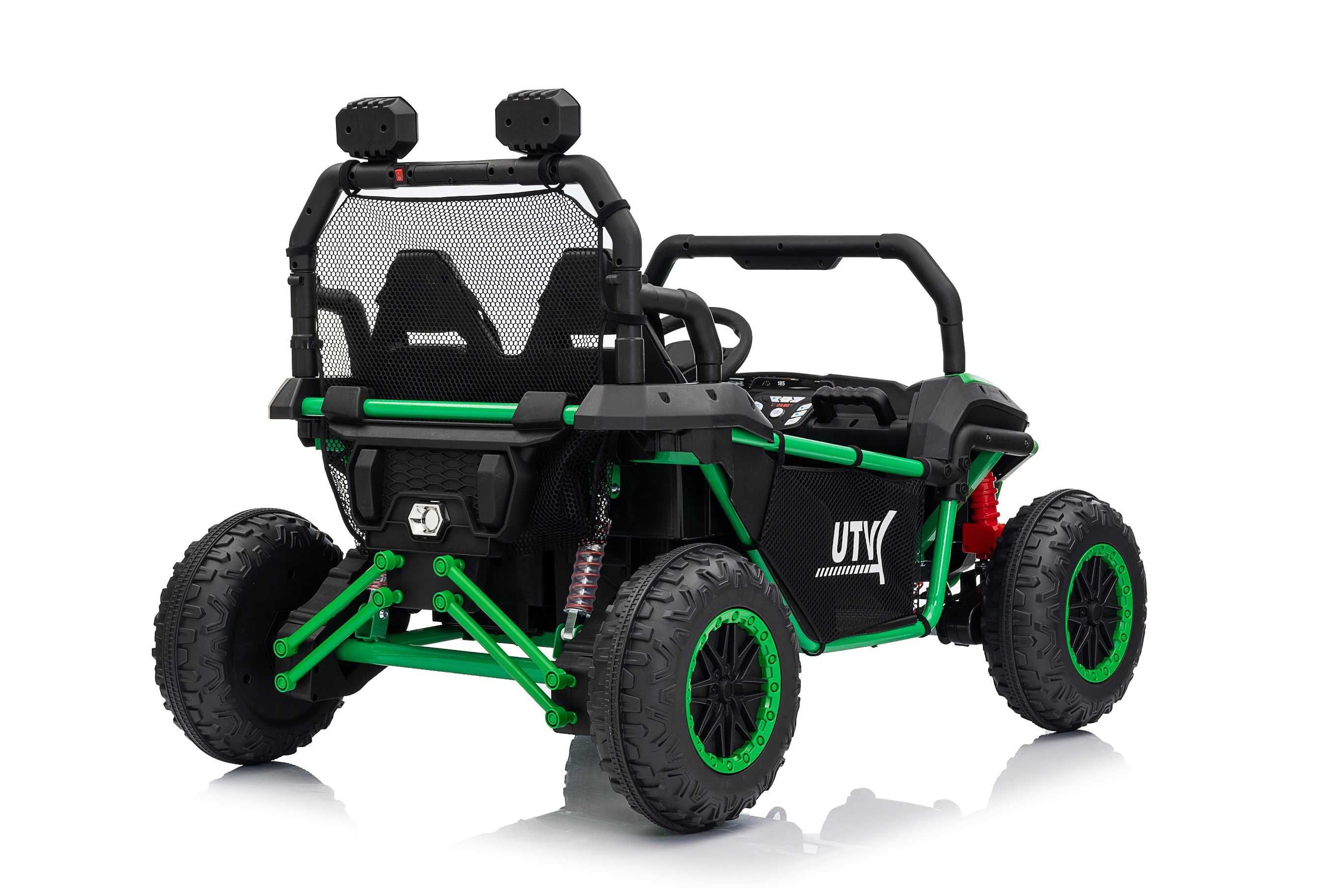 UTV electric pt. 2 copii Kinderauto BJJC307 4X 200W, 24V 10Ah Green