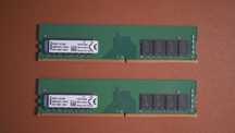 2 x 8Gb Memorie Ram Kingston (KVR21N15S8/8), DDR4 2133MHz Non-ECC