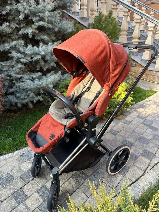 Cybex- Коляска прогулочная Priam Lux Autumn Gold