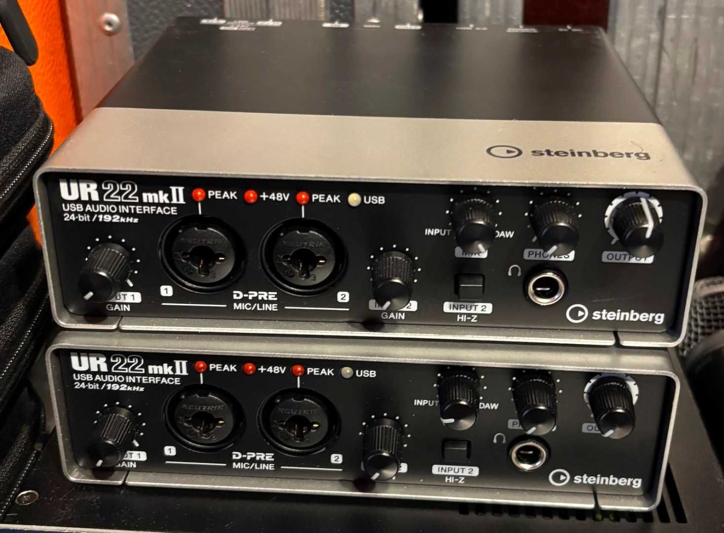 Steinberg UR22 USB Audio Interface – 2 входа / 2 выхода