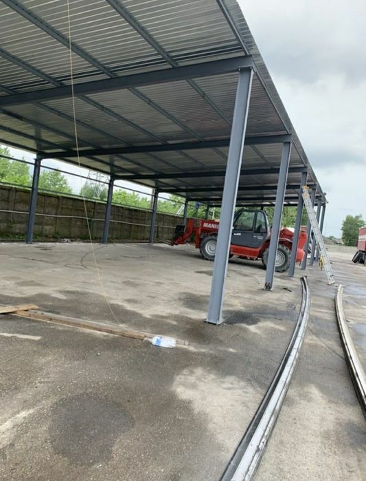 Vând hale metalice lucrăm fără avans