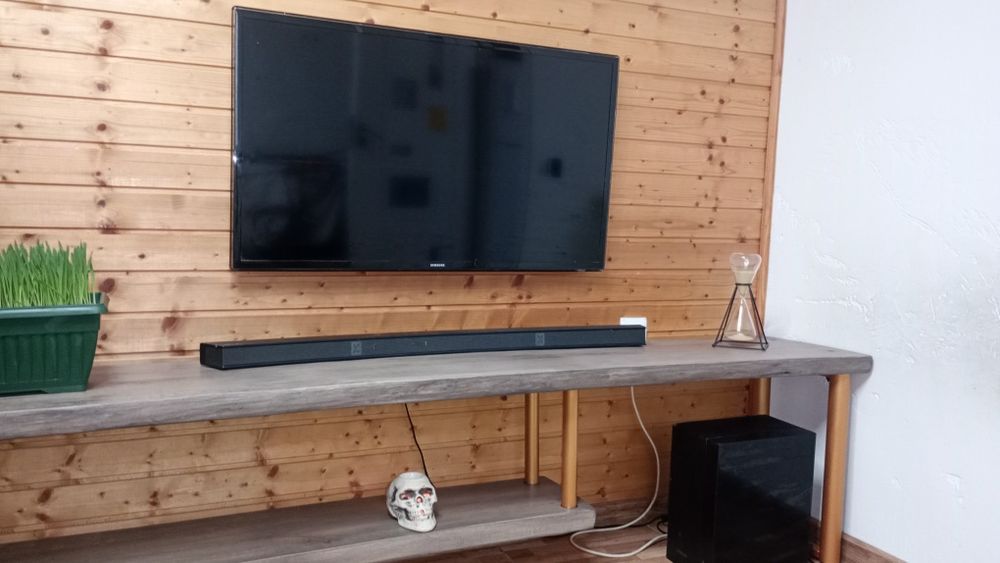 Lemn masiv stejar tv stand sufragerie