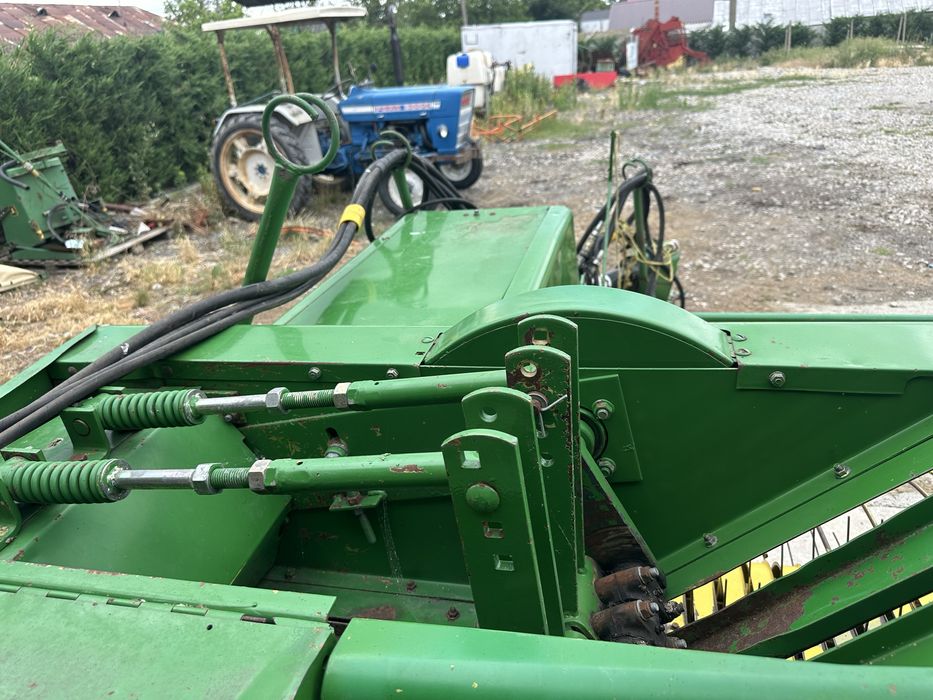 Presa balotiera jhon deere 459 pikup 2m 3 furci impecabila ca noua !