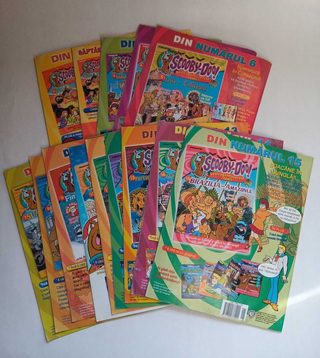 Benzi desenate Scooby doo, Dezleagă mistere lumii, numere 1-40
