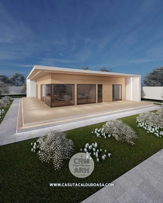 Casa Izvorani arhitectura moderna
