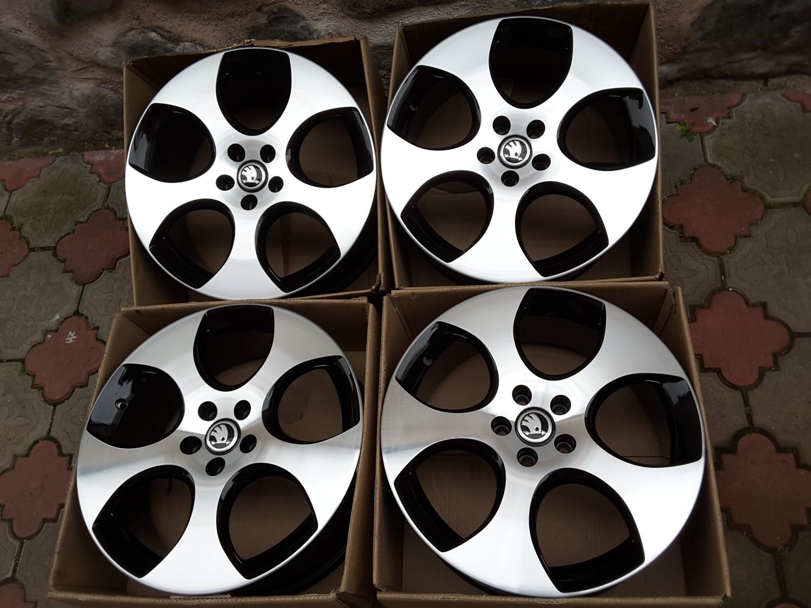 jante aliaj 19; 5x112; Skoda Octavia 3,Octavia 4 RS, Kodiaq,Karoq  Noi