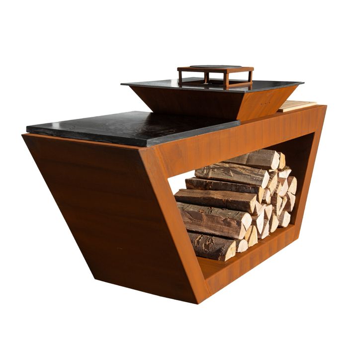 Jardiniere, ghivece, sigle, logo-uri si confectii metalice Corten