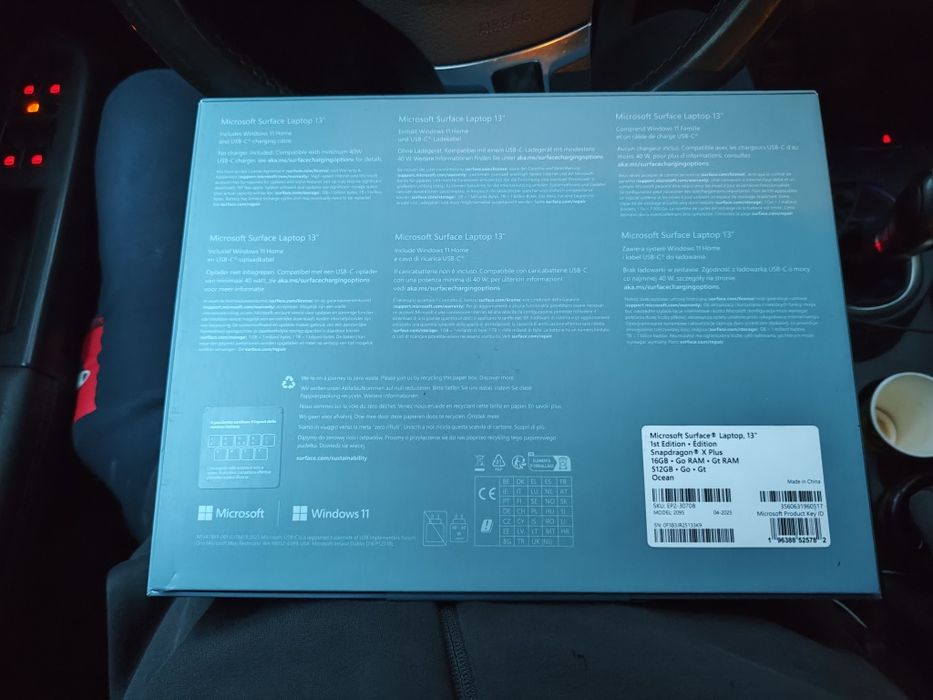 Black friday, Surface laptop 13, 2025 , Snapdragon X plus, 16gb ram/51