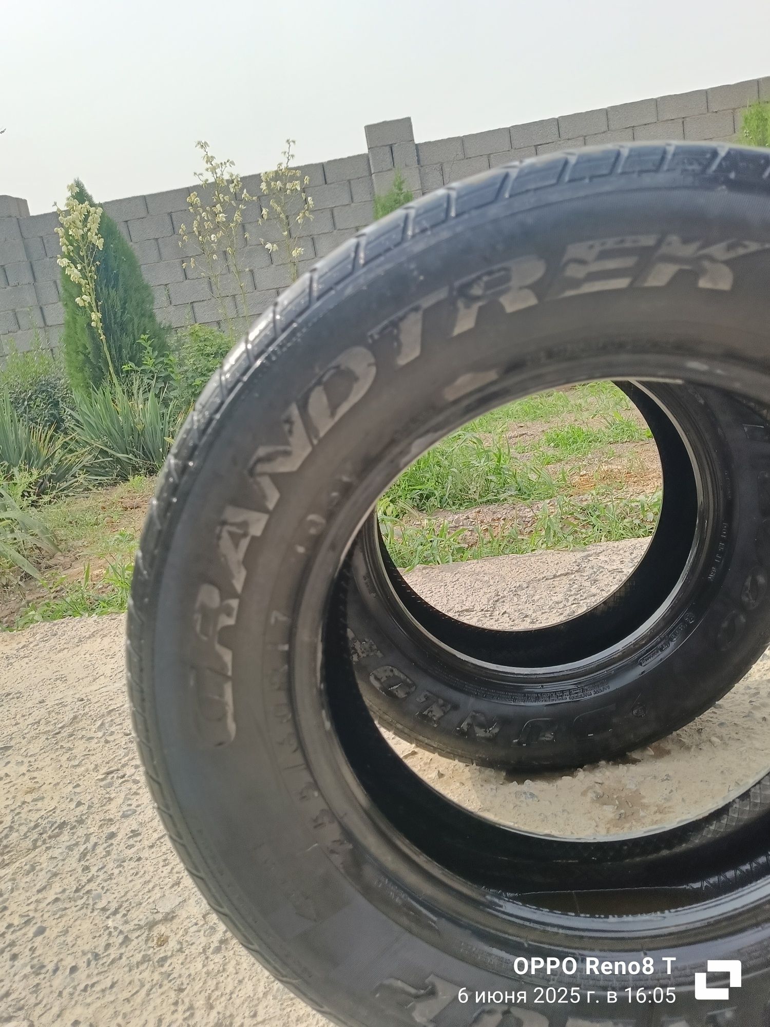 Летние шины 255/60 R17