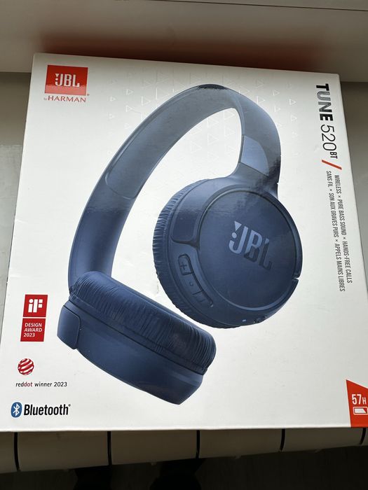 Casti wireless JBL 520BT