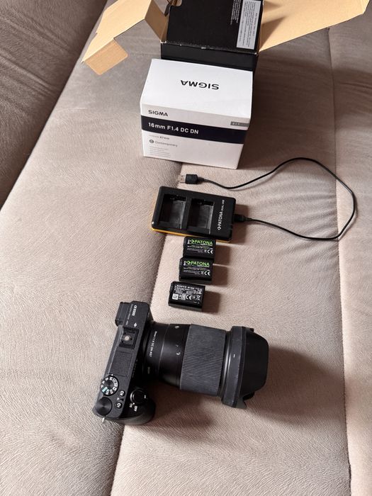 Sony A6500 + Sigma 16 mm F1.4 DC DN