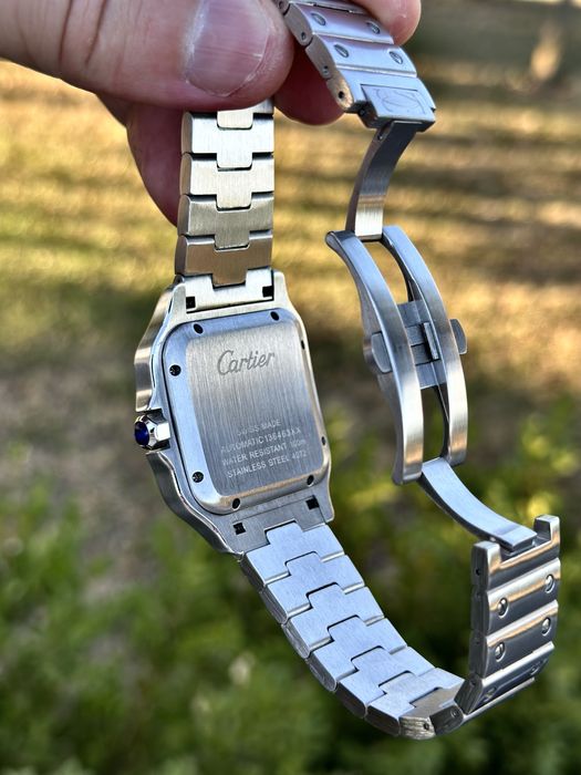 ceas cartier santos stainless steel  40,mm